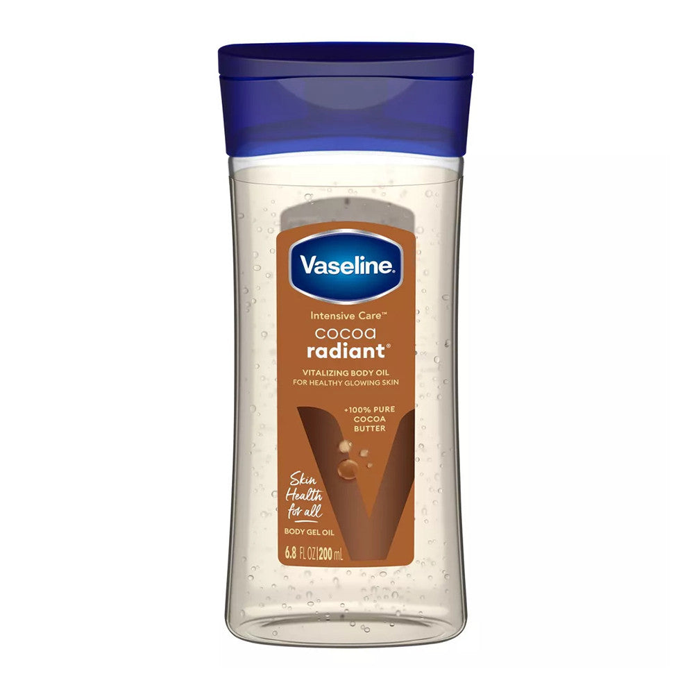 Vaseline Intensive Care Cocoa Radiant Body Gel Oil, 6.8 oz